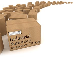 A look at the Nevada commercial real estate industrial summary: First Quarter 2013.