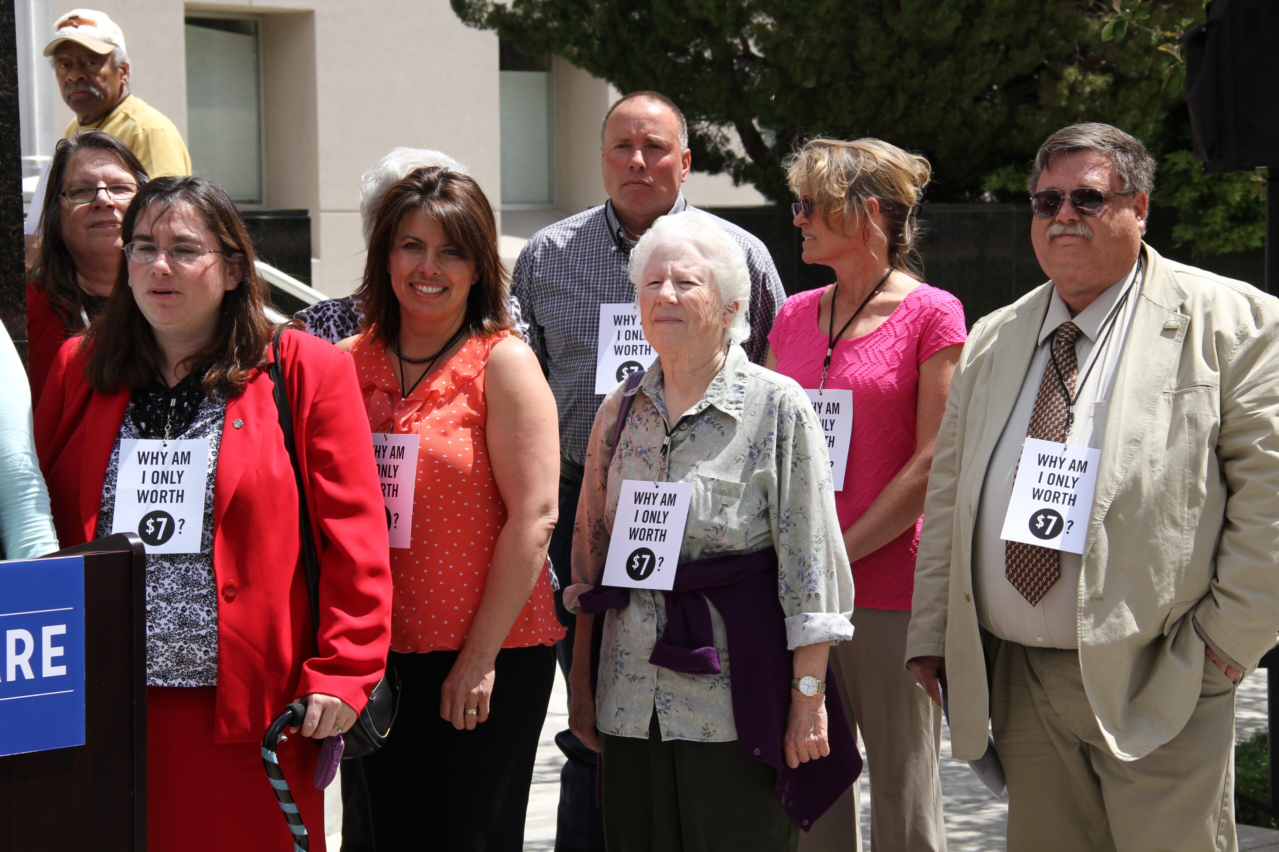 The Fernley Fair Share Committee held a press conference to announce the creation of the organization and to raise awareness.
