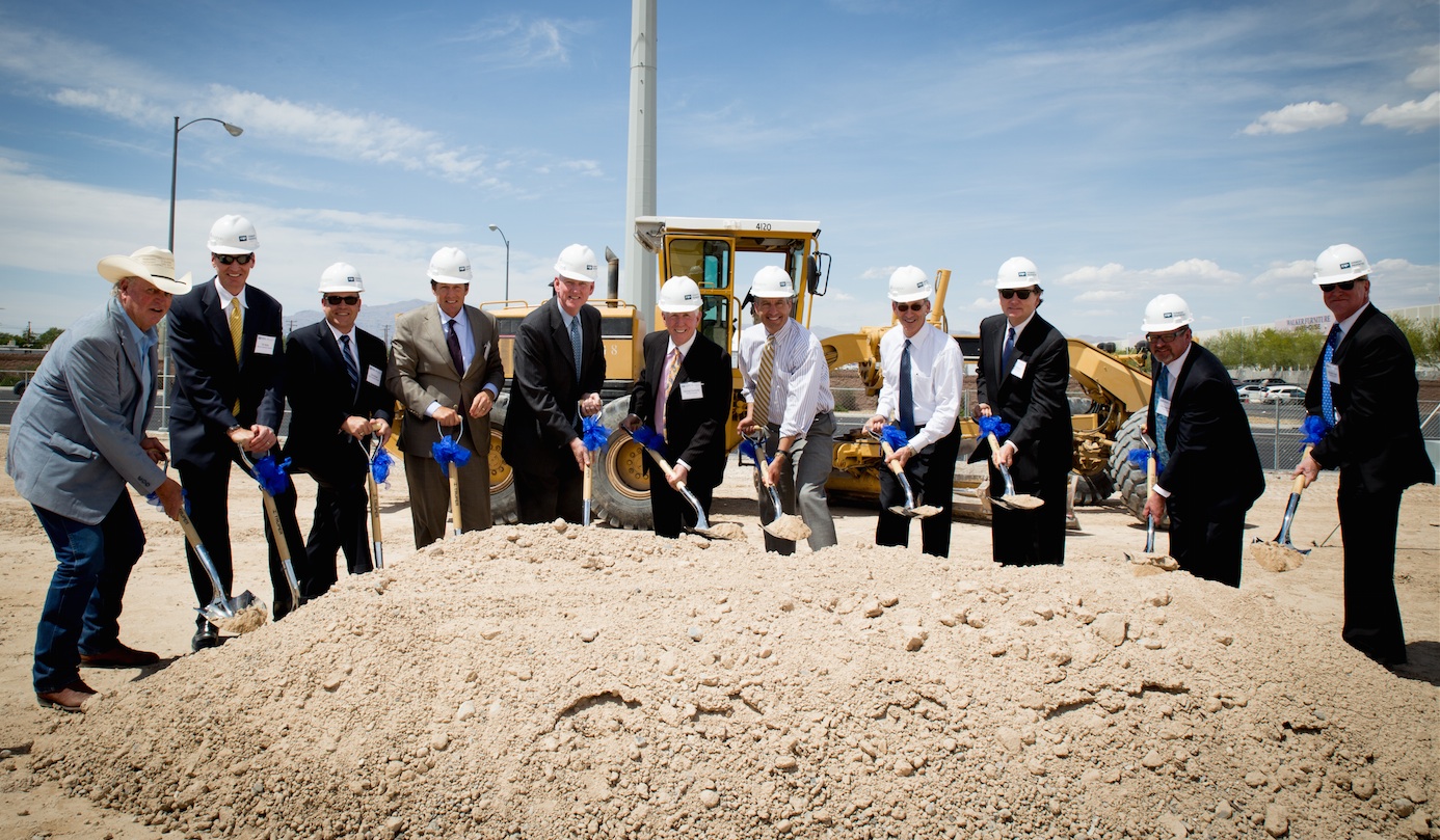 Nevada Governor Brian Sandoval joined Dermody Propertiesto celebrate the start of construction on LogistiCenter Cheyenne.