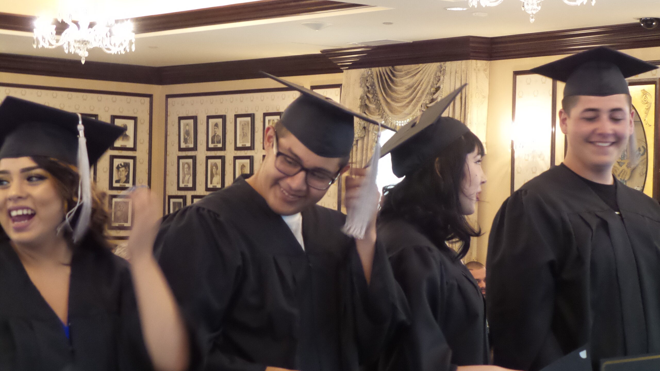 Redfield Academy congratulated the graduating class of 2015, who were honored at a special graduation ceremony at the Governor’s Mansion on Sunday, June 14.
