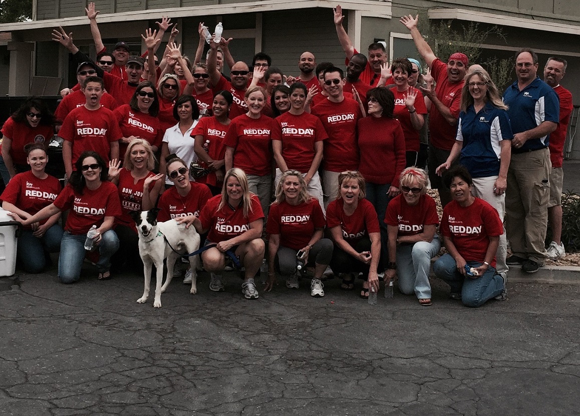 Associates of Keller Williams Realty Las Vegas did “extreme makeovers” on seven housing units for homeless youth that are at least 40 years old.