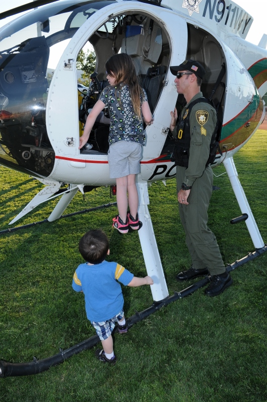 The National Night Out Block Party at Providence combines fun and education, to strengthen relationships with law enforcement and community safety partners.