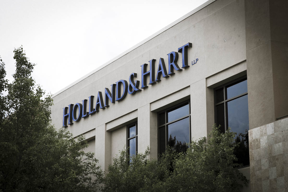 Holland & Hart, Nevada’s largest full-service law firm, will host “Law on Tap” Oct. 28 from 4:30 to 6:30 p.m. at the Holland & Hart offices in Reno.