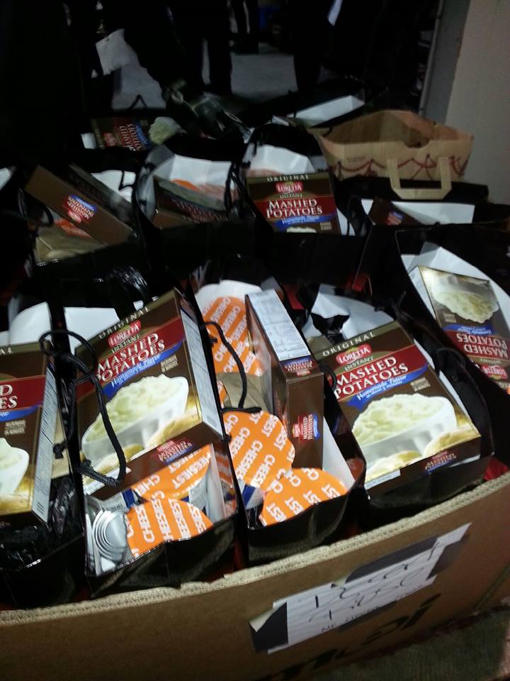 Box meals for T-day