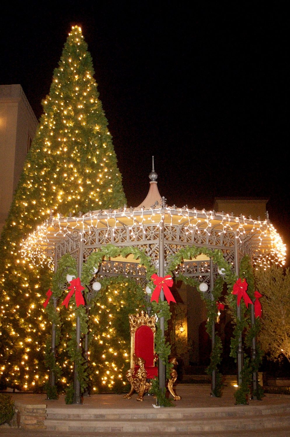 Village Holiday Tree