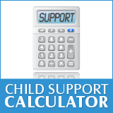 Trying to calculate child support can bring back horrific memories of algebra class.