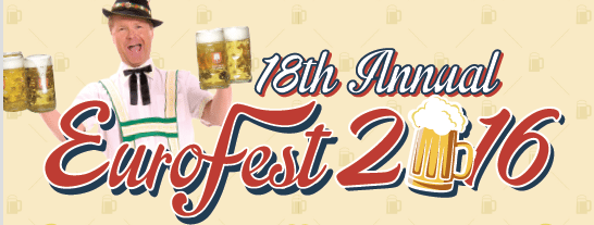 EuroFest is free to the public due in large part to the participation of local businesses sponsoring the event.