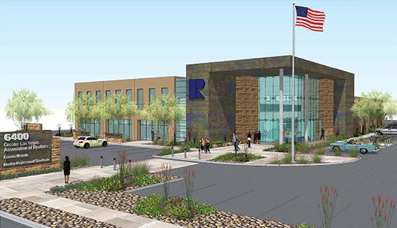 The GLVAR is moving and recently unveiled plans for its new headquarters building near Rainbow Boulevard and the 215 Beltway.