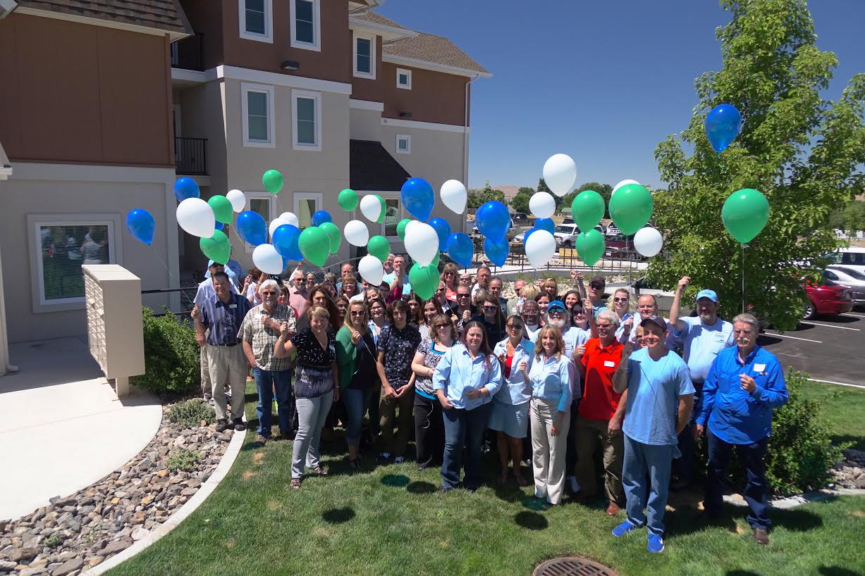 The Nevada Rural Housing Authority Team and Larios Arms II Partners Celebrate at the Grand Opening