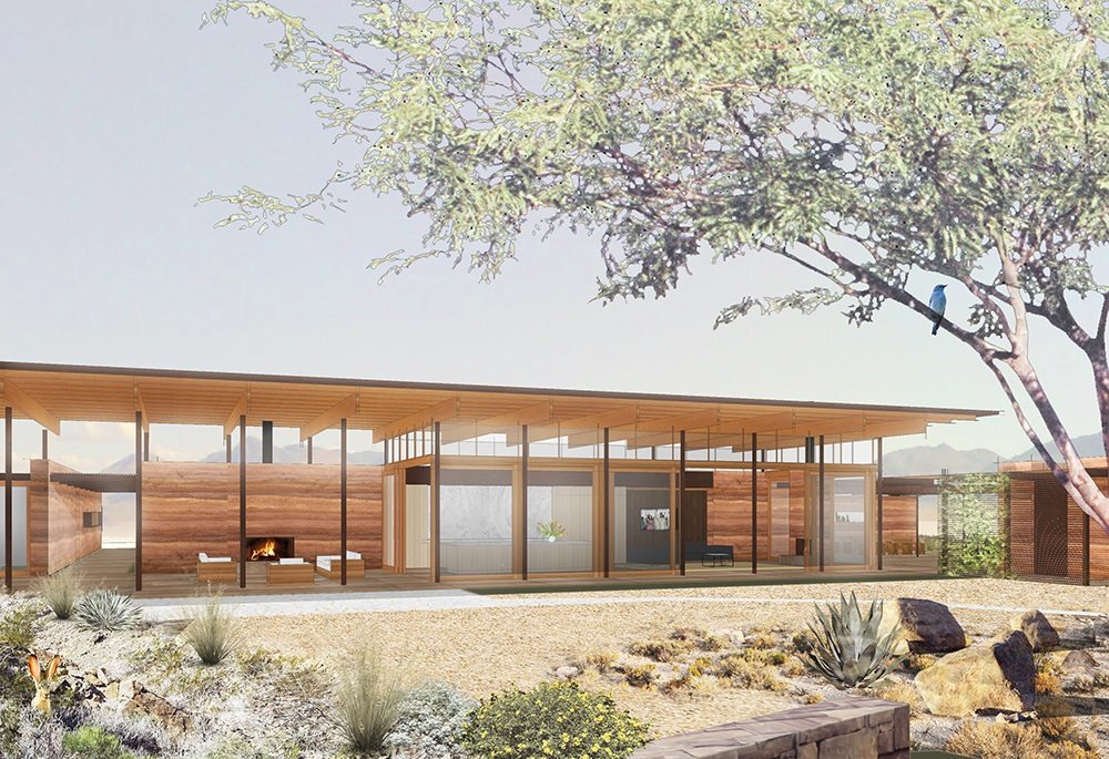 ASCAYA has started construction on its third of seven Inspiration Homes in the Henderson hillside community.