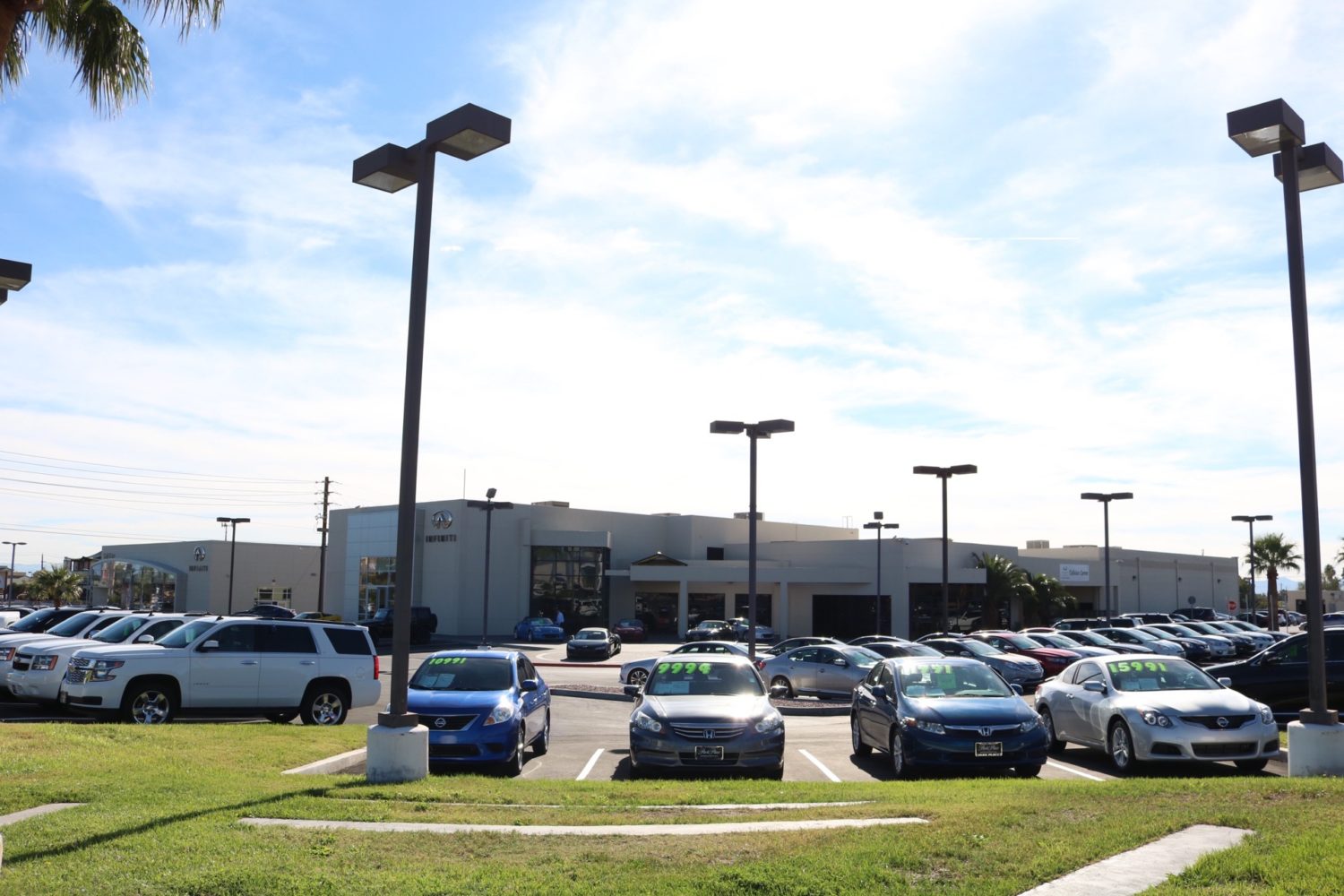 Park Place Infiniti this month completed a multimillion-dollar renovation of its six-acre property at 5555 West Sahara Ave