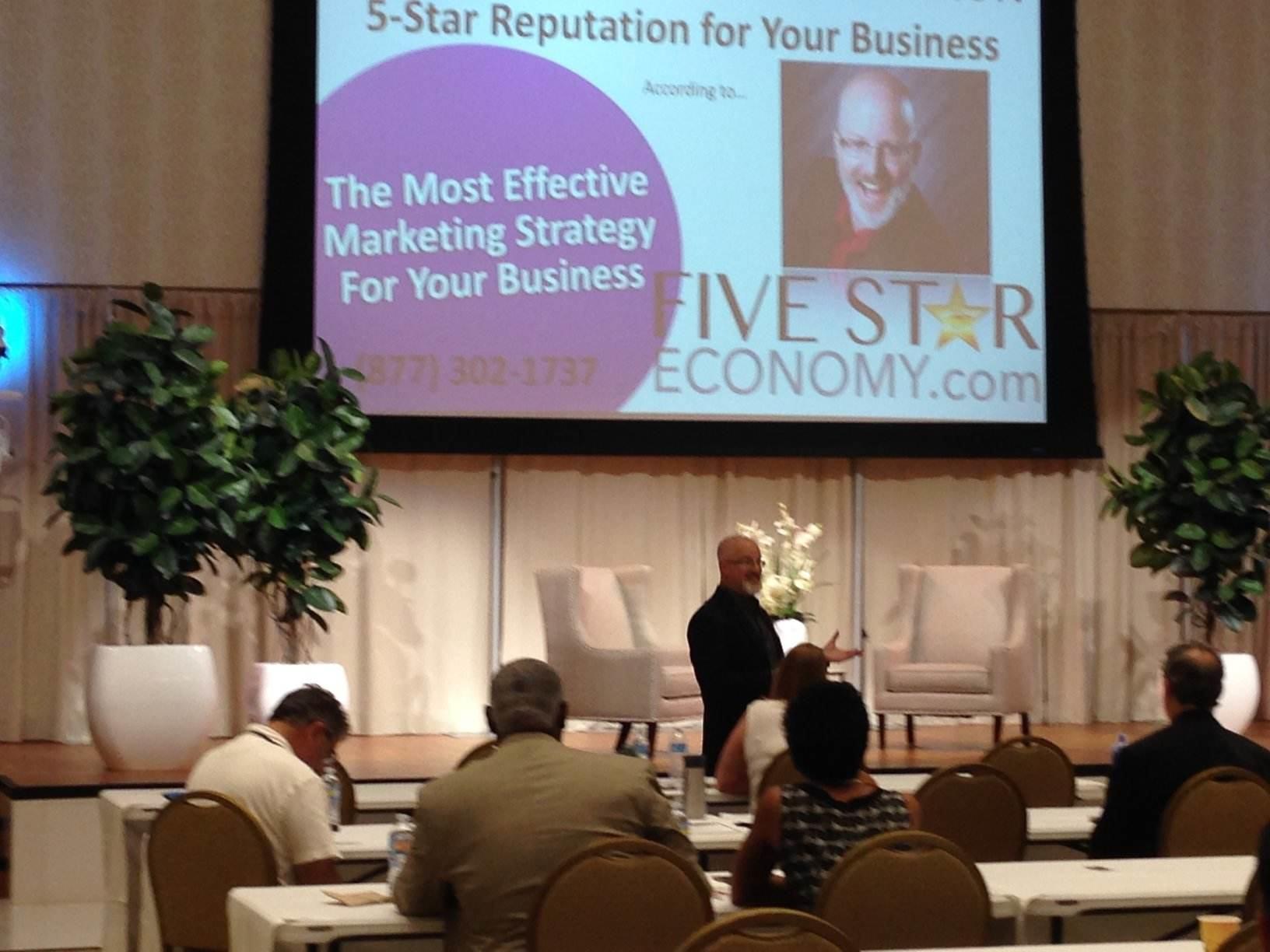 Five Star Economy builds, advertises and protects five-star reputations so client businesses can focus on attracting and retaining customers.
