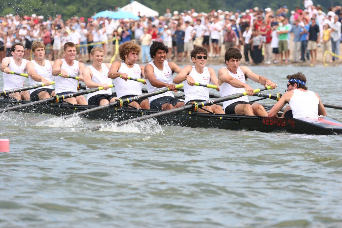 First Collegiate Rowing Regatta in Nevada at Lake Las Vegas Community