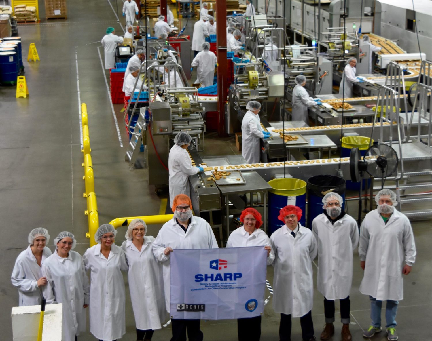 The Safety Consultation and Training Section (SCATS) of the State of Nevada’s Division of Industrial Relations recognized Nature’s Bakery in Carson City