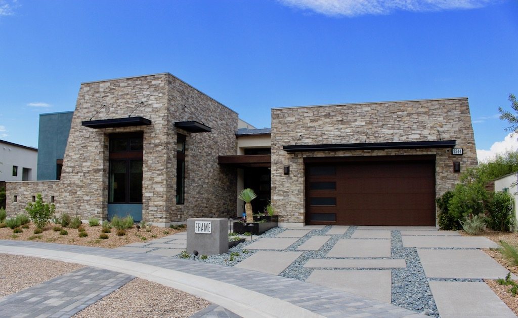 Hirschi Masonry, a premier masonry contractor in southern Nevada, is proud to announce their recent construction on Axis by Pardee Homes.