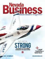 The U.S. Armed Forces are doing work in Nevada that’s critical to the defense and security of the nation and the state — training pilots, testing drones,