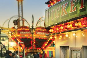 Carnival at dusk. NAIOP Southern Nevada’s Bus Tour Committee is pleased to present the 2017 “Greatest Show on Earth” Bus Tour Event.