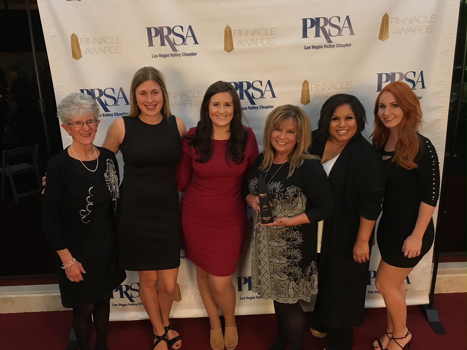 Trosper Communications, LLC recently accepted five awards at the 21st annual Pinnacle Awards hosted by the Public Relations Society of America, Las Vegas Valley Chapter.