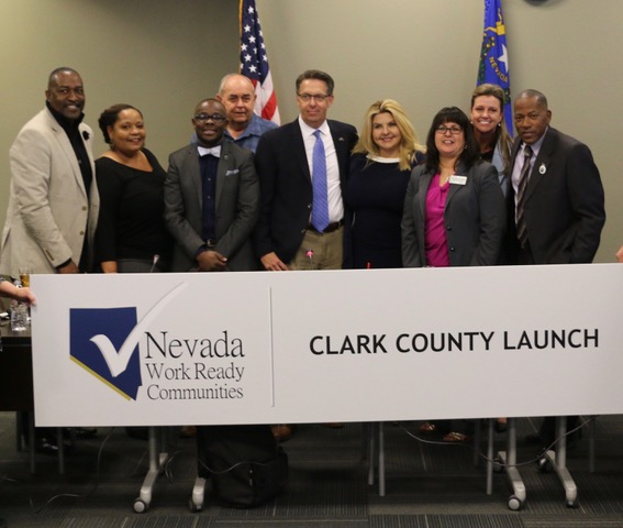 On November 14, 2017 Clark County, Nevada leaders officially launched an initiative to become a certified ACT Work Ready Community.