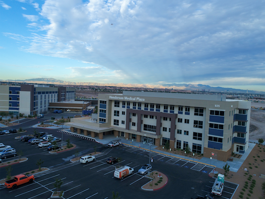 SR Construction is proud to announce the completion of the Henderson Medical Office Building. The building is located 200 feet from Henderson Hospital.