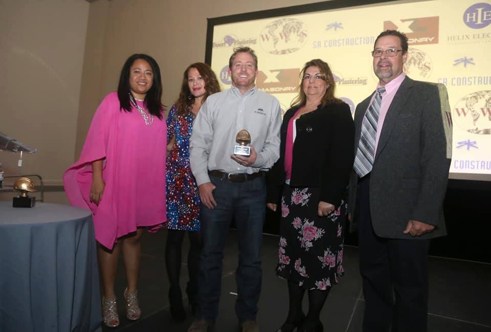 SR Construction received four awards at the second annual World Wide Safety Awards held on January 25. This event recognizes construction organizations who uphold the highest standards in safety performance.