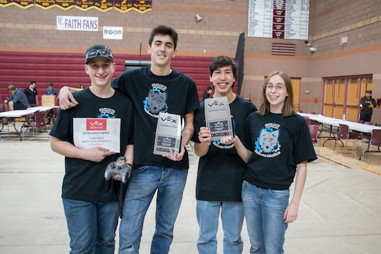 Tronox, a manufacturing plant in Henderson recently donated $5,000 to benefit students in the robotics club at Basic Academy of International Studies.