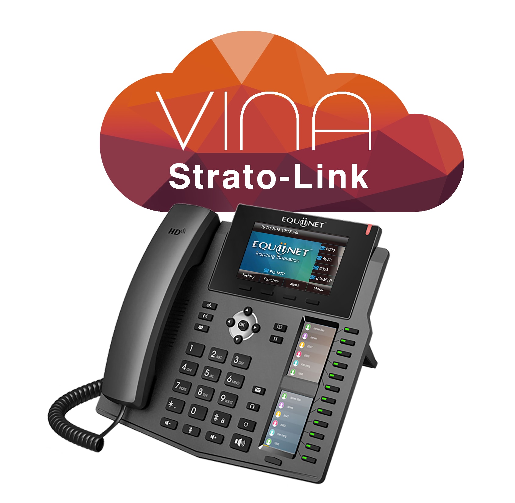 Now that it’s 2018, it’s no wonder that desktop IP phones are becoming smarter and more functional. Equiinet focused on bringing the technology of smart phones to the office with a new phone model in their F-Series, the F6PG.