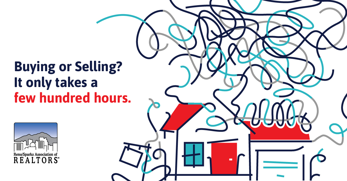 The Reno/Sparks Association of REALTORS (RSAR) recently launched a new “784 easy steps” campaign educating buyers and sellers to partner with REALTORS to make their home buying or selling process go smoothly.
