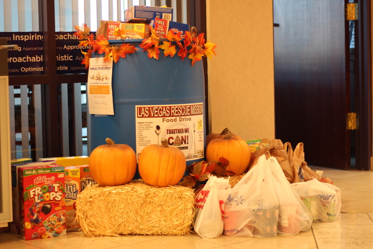 LV Rescue Mission food drive_McCarran Center