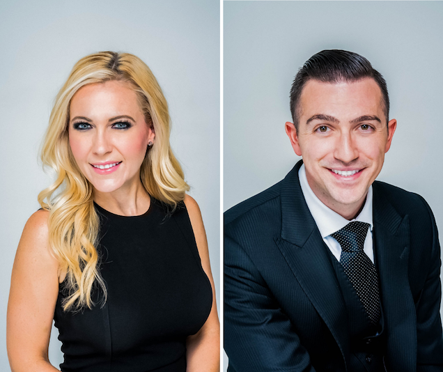 Elizabeth Coleman and Blake Friedmand Headshots