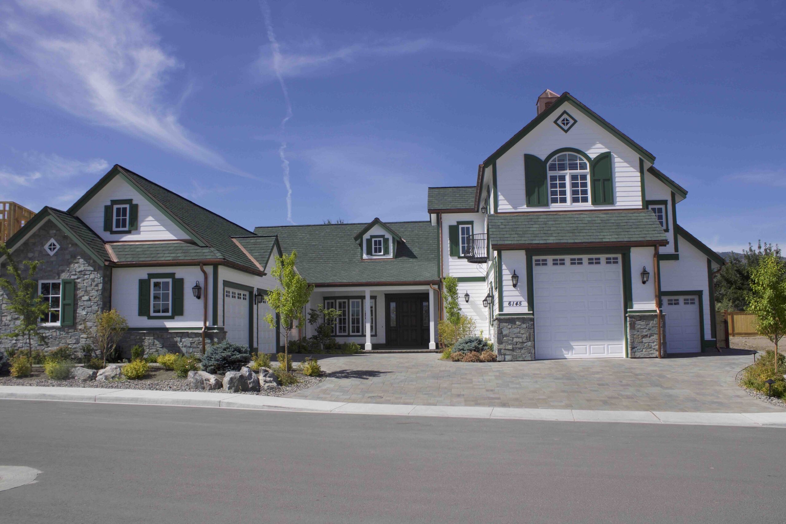 First completed custom home, owned by Roger Reinke