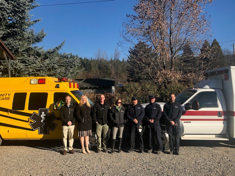 Plumas District Hospital and Care Flight announce they have been selected by the Indian Valley Ambulance Service Authority.
