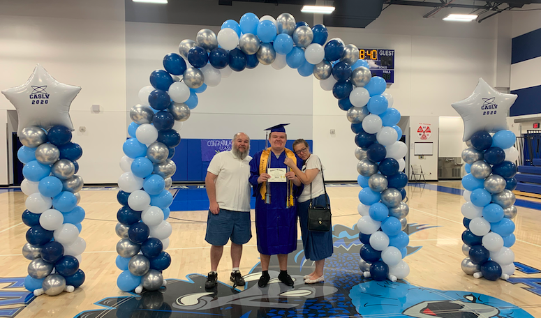 Brock Patchin and family