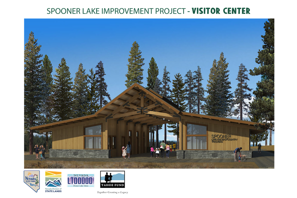 Spooner Lake Rendering Visitor Center