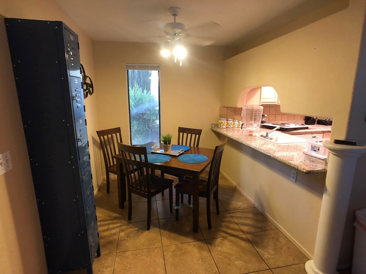 One of the new NPHY Housing Units for Homeless Youth - dining area-67f9fdbc