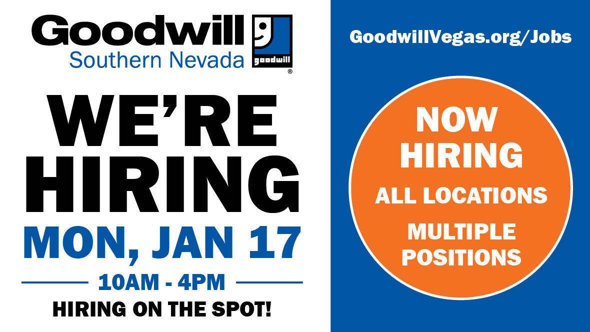 Goodwill Hiring Event - January 17 -bb70d196