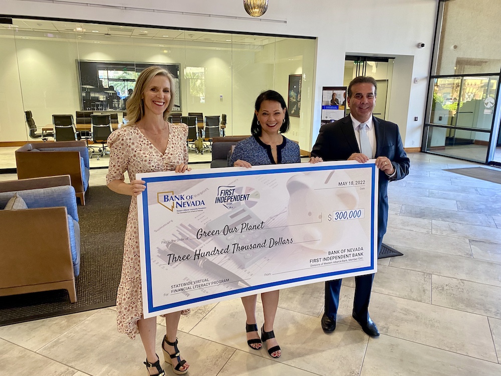 Bank of Nevada Financial Literacy Announcement L to R: Byrne, Ebert, Guedry-d7720fb6