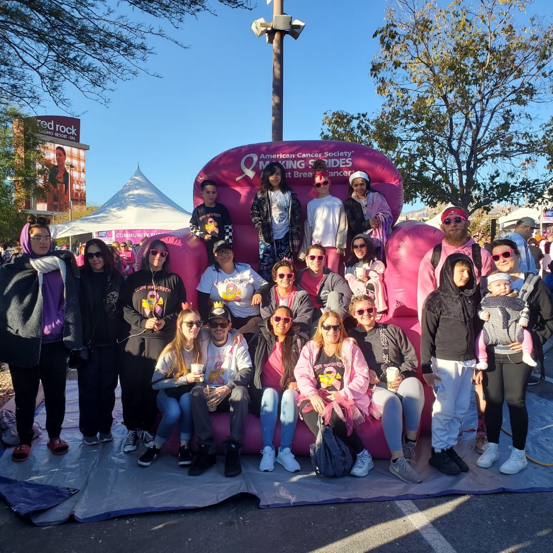October 30thMaking Strides Against Breast Cancer walk at Red Rock Resort