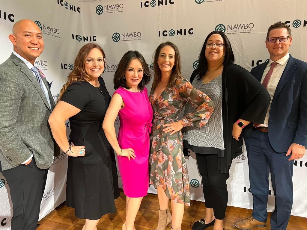 Members of the Leadership Las Vegas class of 2022 at NAWBO’s Women of Distinction Awards