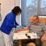 Dan Harrington receives lecanemab infusion - courtesy Denise Truscello for Cleveland Clinic 2 copy