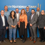 (Left to right) Jeff Jacobs, Logic Commercial • Tim Rogers, City National Bank • Venessa McEvoy, Cushman & Wakefield • Mike Young, IREPLV • Connie Brennan, Nevada Business Magazine • Bret Davis, JLL • Hayim Mizrachi, MDL Group • Cameron Glinton, Marcus & Millichap • Cassie Catania-Hsu, CBRE