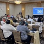 Roger Grant, Esq.  speaking at a past tradeshow