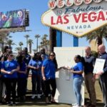 Olive Crest at Welcome to Las Vegas Sign