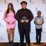 Power Within 2025 student honorees, Khloe McIver, Elijah Hines, Tony Valladares
