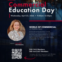 CALV is presenting two classes in April.