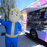 Vault Boy at the National Atomic Testing Museum.