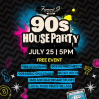 Back by Popular Demand, Fremont Street Experience Throws Another 90s House Party on July 25